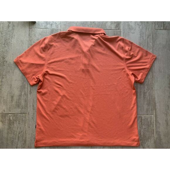 Greg Norman Tasso Elba ProTech Performance Polo Five Iron Coral Crush READ XL - Picture 11 of 11